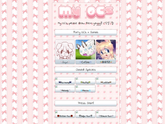 OCs screenshot
