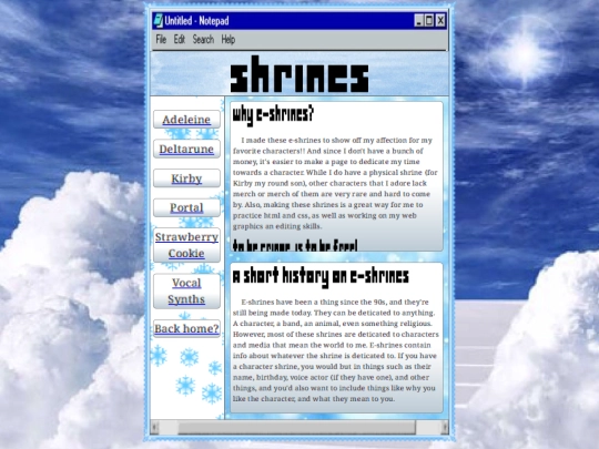 shrines screenshot