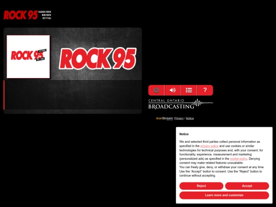 StationPlayer/Rock95-Player screenshot