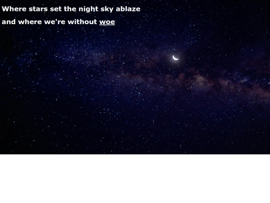 TravelAway/nightsky screenshot
