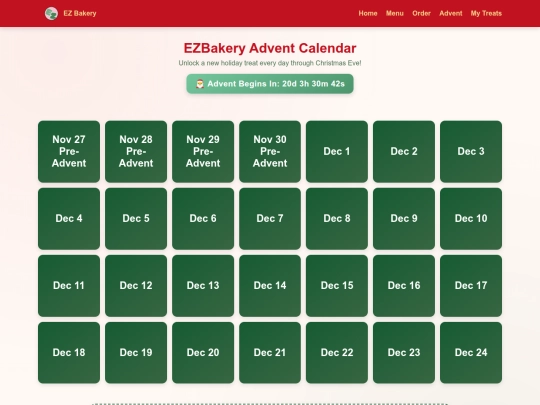 holiday/advent screenshot