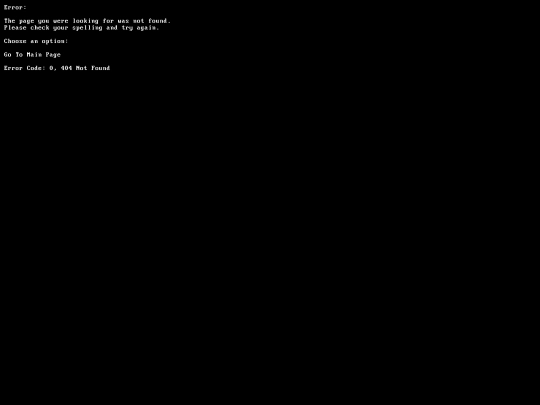 not_found screenshot
