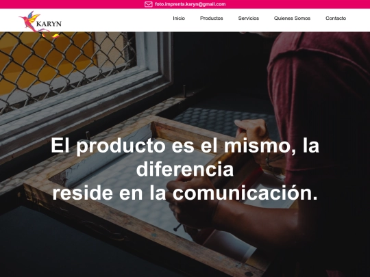 productos screenshot