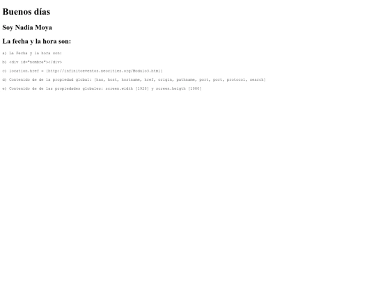 Modulo3 screenshot