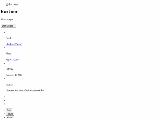 index screenshot