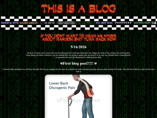 blog screenshot