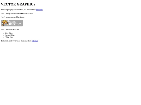 Vector_graphics screenshot
