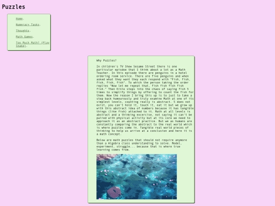 puzzles screenshot