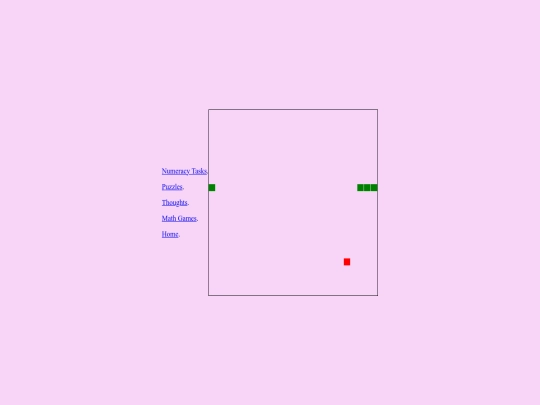 snake screenshot