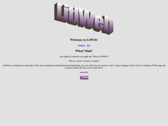 Litlweb screenshot