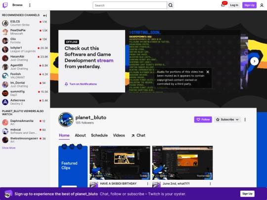 live screenshot