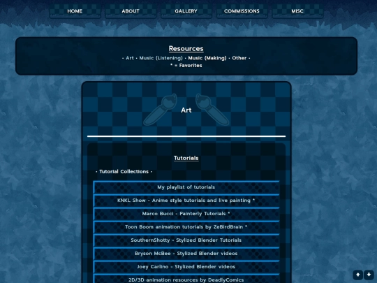 misc/resources screenshot