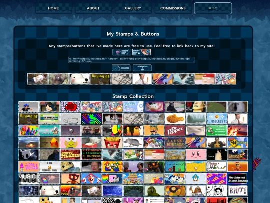 misc/stamps screenshot