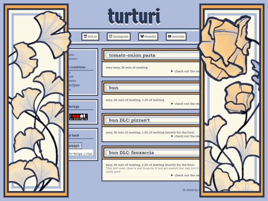 recipes screenshot