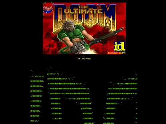 DOOM screenshot