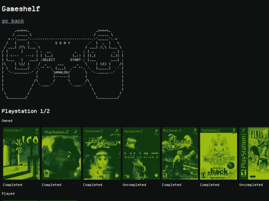 gameshelf screenshot