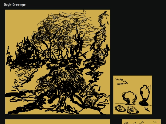 gogh-drawings screenshot