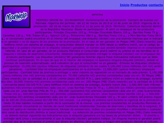 servicios screenshot