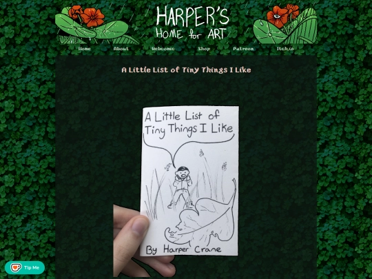 bookshelf/tinythings screenshot