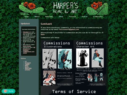 contact screenshot