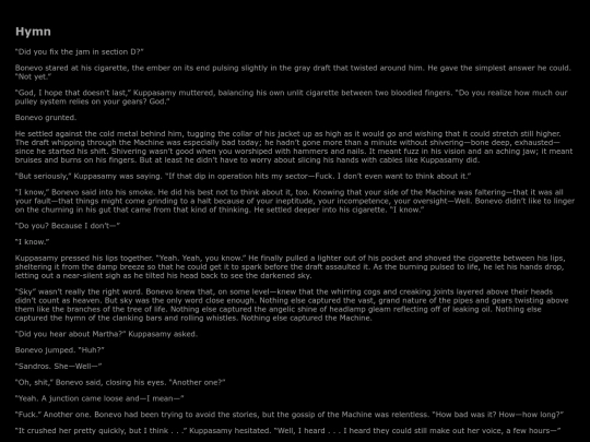 Hymn screenshot