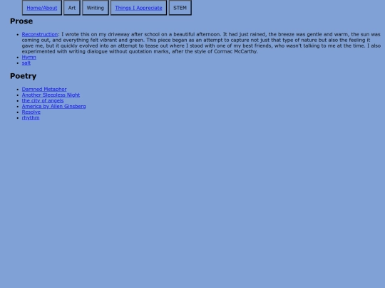 writing screenshot
