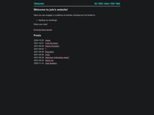 blog-index screenshot