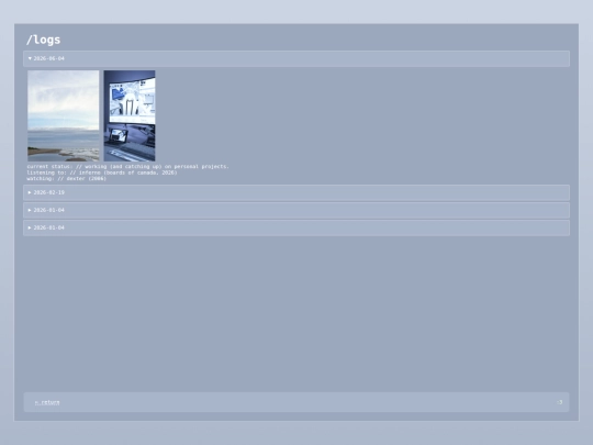 blog screenshot