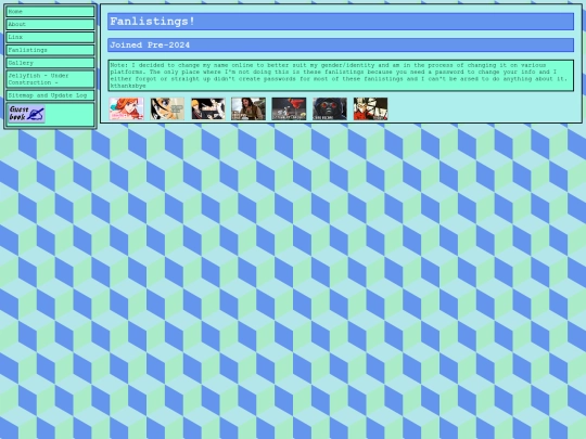 fanlistings screenshot