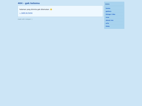 not_found screenshot