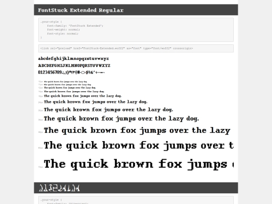 FONTS/HOMESTUCK FONTS/demo screenshot