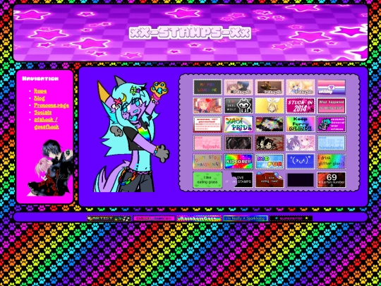 stamps screenshot