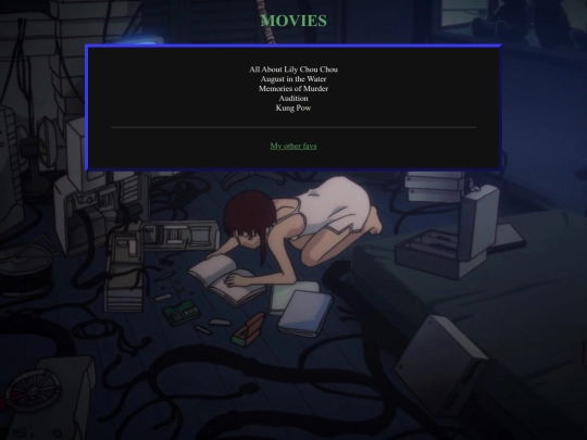 myfavoritethings/movies screenshot