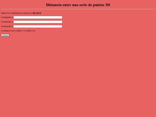 disttanciapuntos3d screenshot