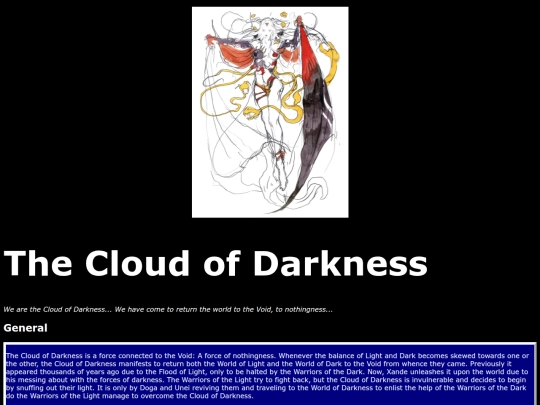 DarkCloud screenshot