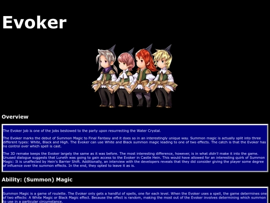 Evoker screenshot