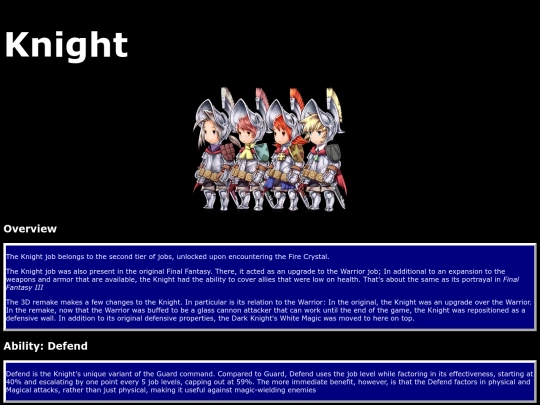 Knight screenshot
