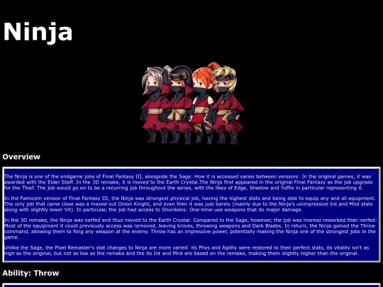 Ninja screenshot