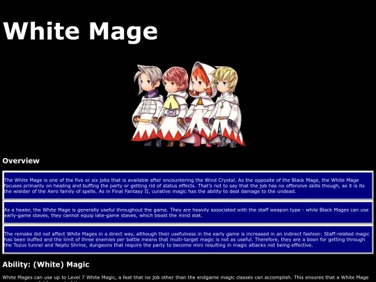 WhiteMage screenshot