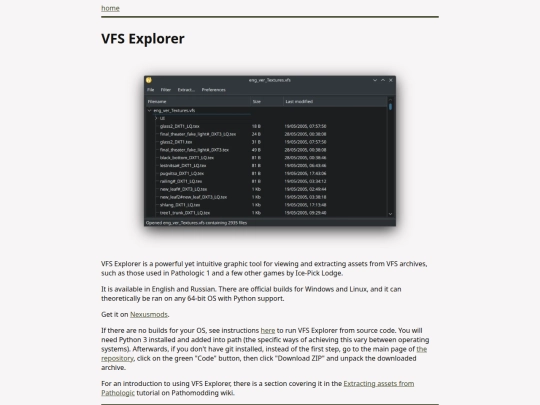 pathologic/vfs_explorer screenshot
