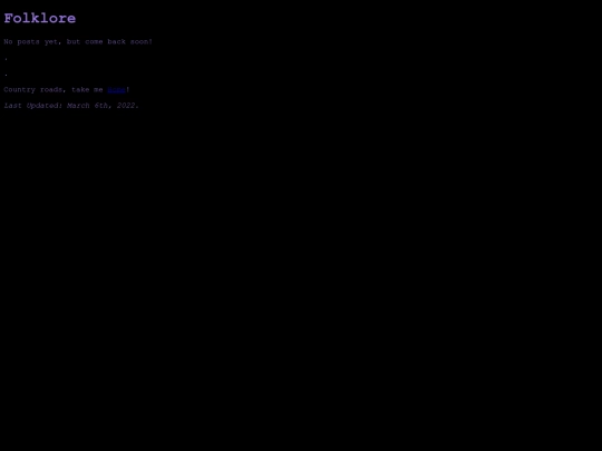 folklore screenshot