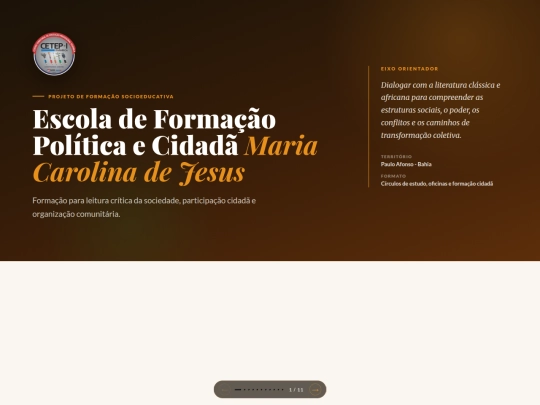 escola-formacao-politica-cidada-maria-carolina-de-jesus screenshot