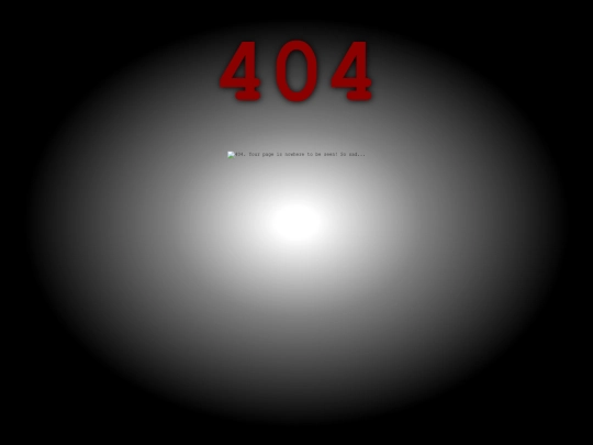 not_found screenshot