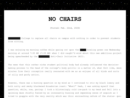 weblog/chairs screenshot