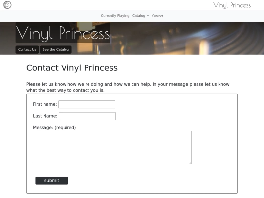 html/contact screenshot