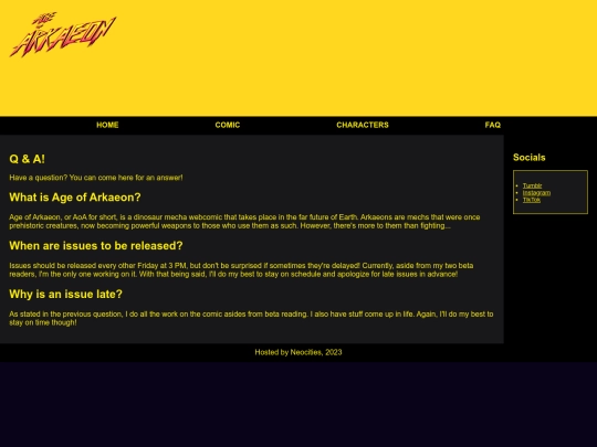 questions screenshot