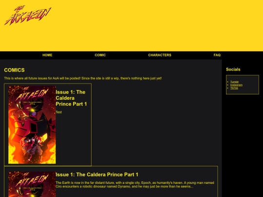 test screenshot