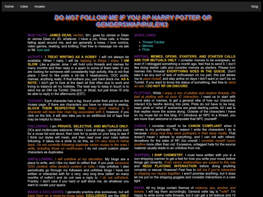 rules screenshot