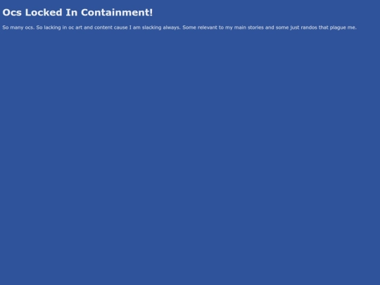 OCsCntmnt screenshot