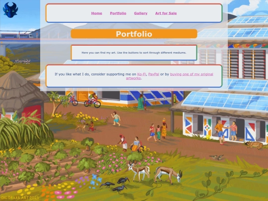 portfolio screenshot